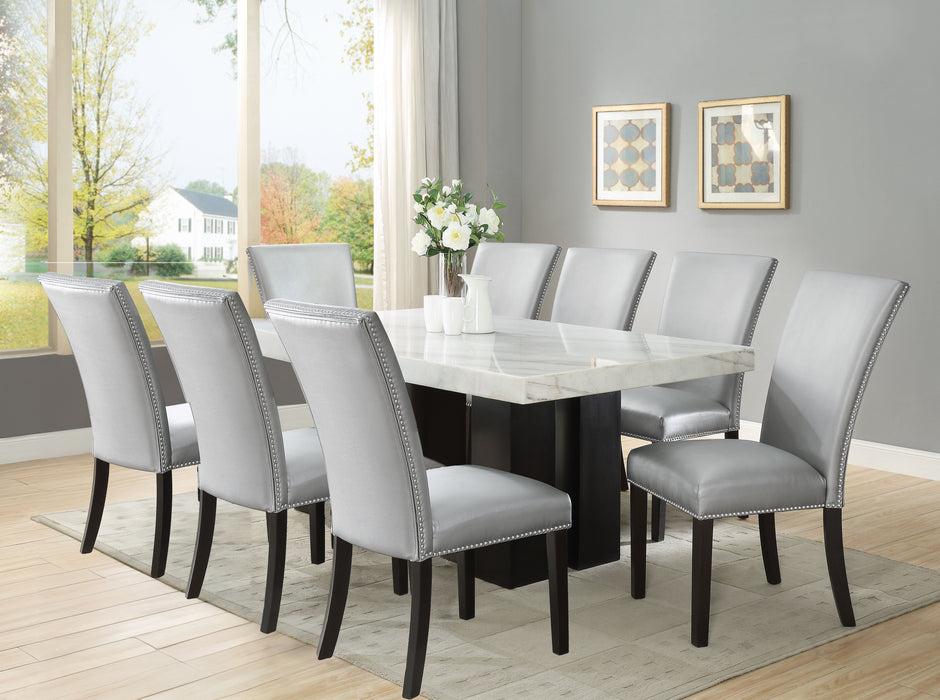 Camila - Rectangular Dining Set - White Top - JaxCo Furniture