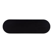 Povera - Acacia Wood Console Table - Black - JaxCo Furniture