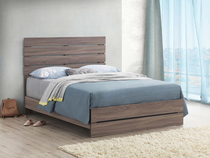 Brantford - Wood Panel Bed - JaxCo Furniture