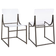 Adino - Acrylic Dining Side Chair (Set of 2) - JaxCo Furniture