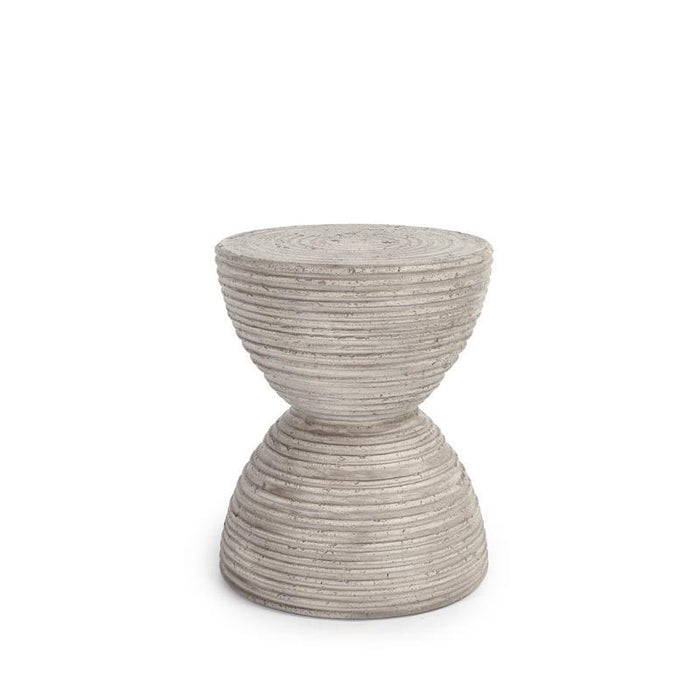 Corey - Outdoor Accent Table - Light Gray - JaxCo Furniture