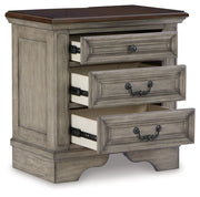 Lodenbay - Antique Gray - Three Drawer Night Stand - JaxCo Furniture