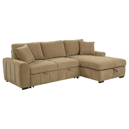 Pastrana - Upholstered Sleeper Sectional Sofa - JaxCo Furniture