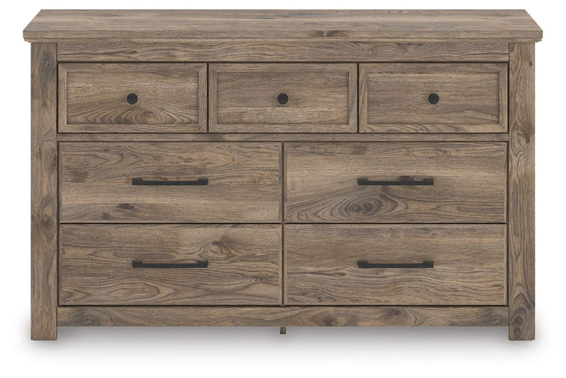 Rusticott - Seven Drawer Dresser - JaxCo Furniture