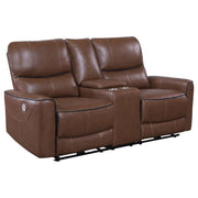 Greenfield - Upholstered Power Reclining Loveseat - JaxCo Furniture
