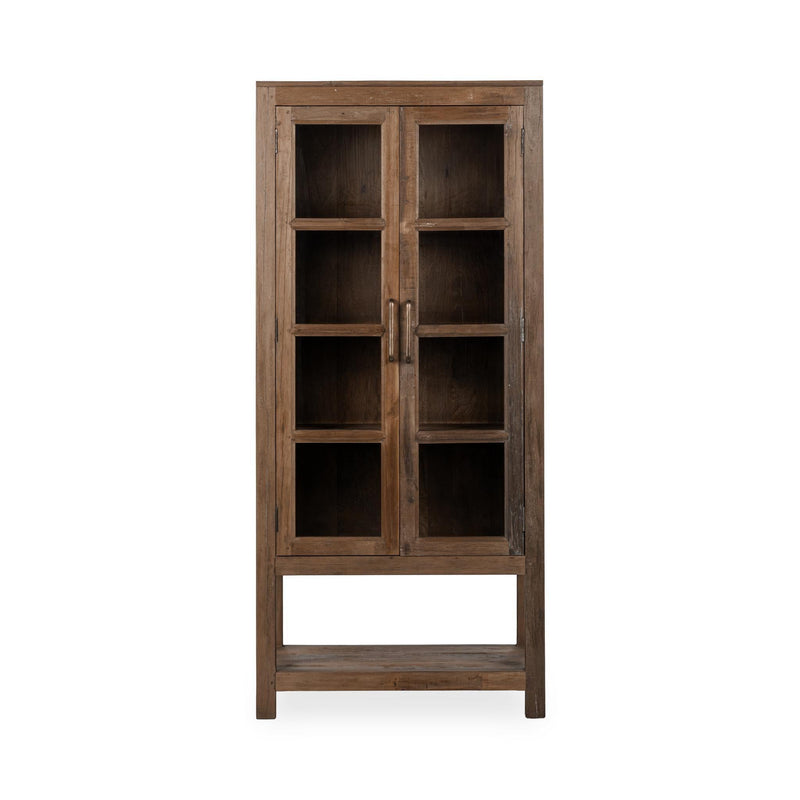 Kharga - Tall Cabinet - Natural - JaxCo Furniture