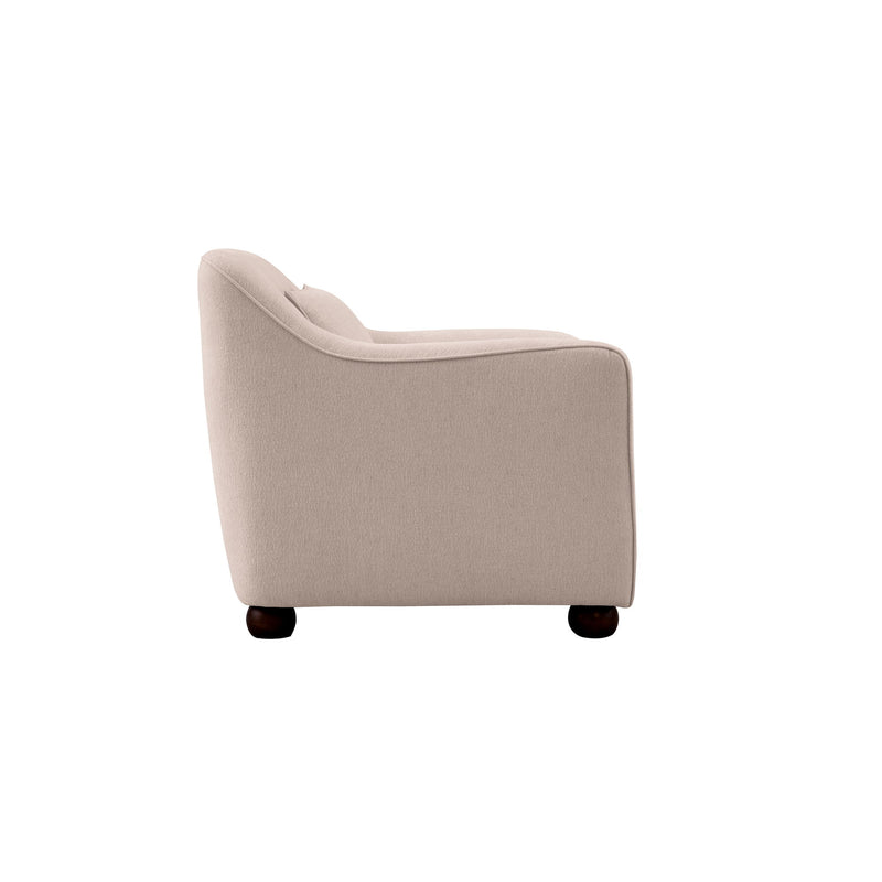 Amira - Accent Chair - Beige - JaxCo Furniture