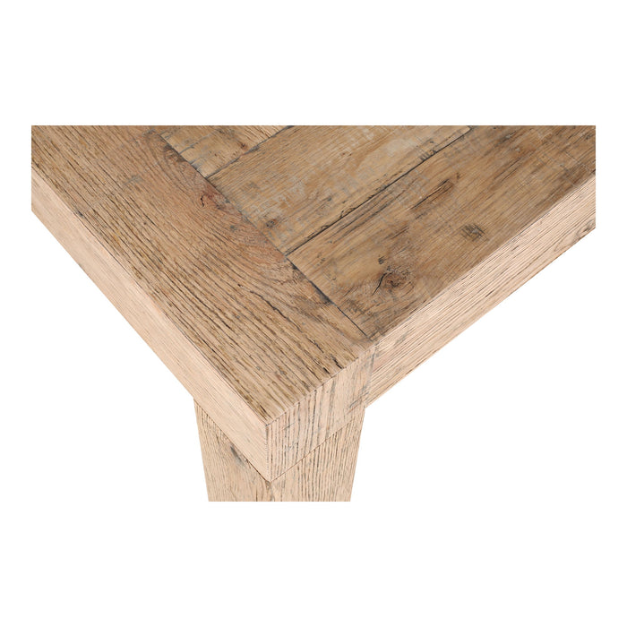 Evander - Side Table Aged Oak - Beige - JaxCo Furniture