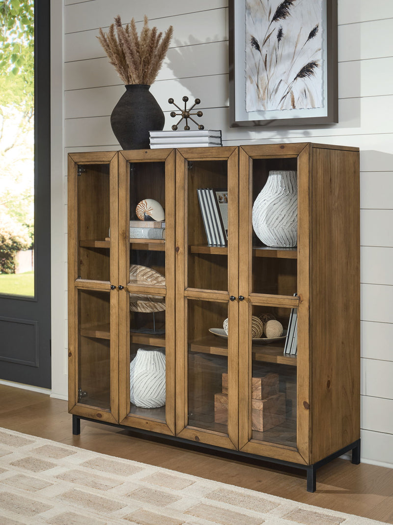 Wrenridge - Gray Brown - Accent Cabinet - JaxCo Furniture