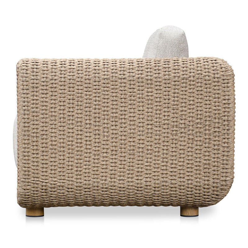 Soma - Outdoor Accent Chair - Natural - JaxCo Furniture