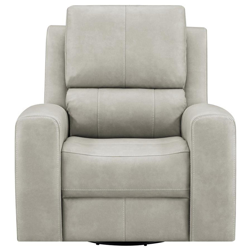 Brickston - Triple Power Swivel Glider Recliner - JaxCo Furniture