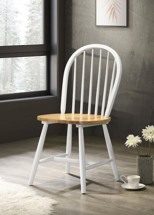 Cinder - Wood Dining Side Chair (Set of 4) - White - JaxCo Furniture