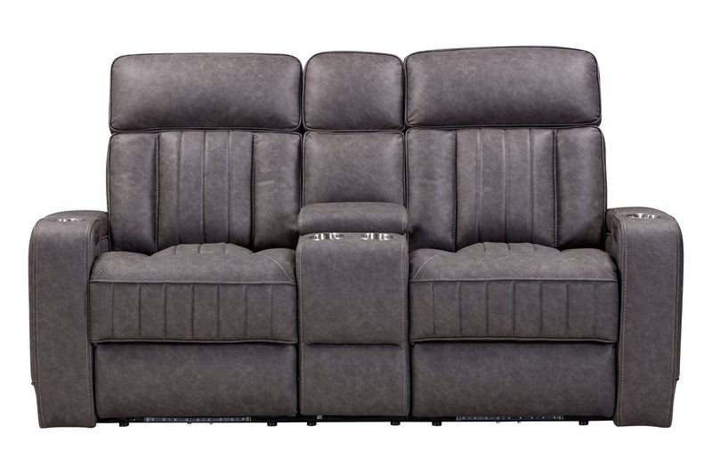 Equinox - Power Console Loveseat - JaxCo Furniture
