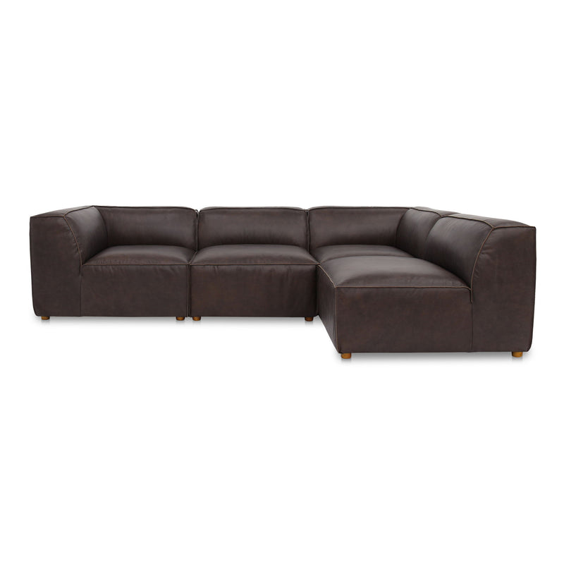 Form - Signature Modular Sectional - Espresso Brown - JaxCo Furniture