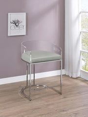 Thermosolis - Clear Acrylic Chair (Set of 2) - JaxCo Furniture
