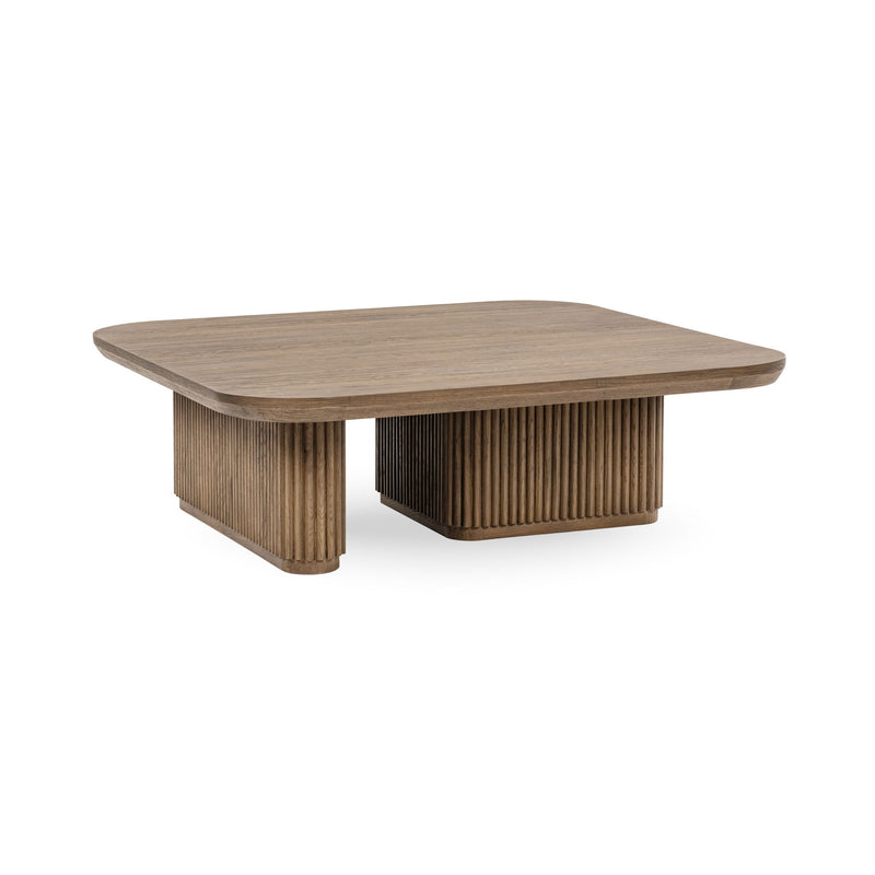 Vander - Solid Wood Square Coffee Table - JaxCo Furniture