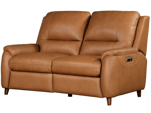Austin - Power Reclining Loveseat P2 - Caramel Cream - JaxCo Furniture