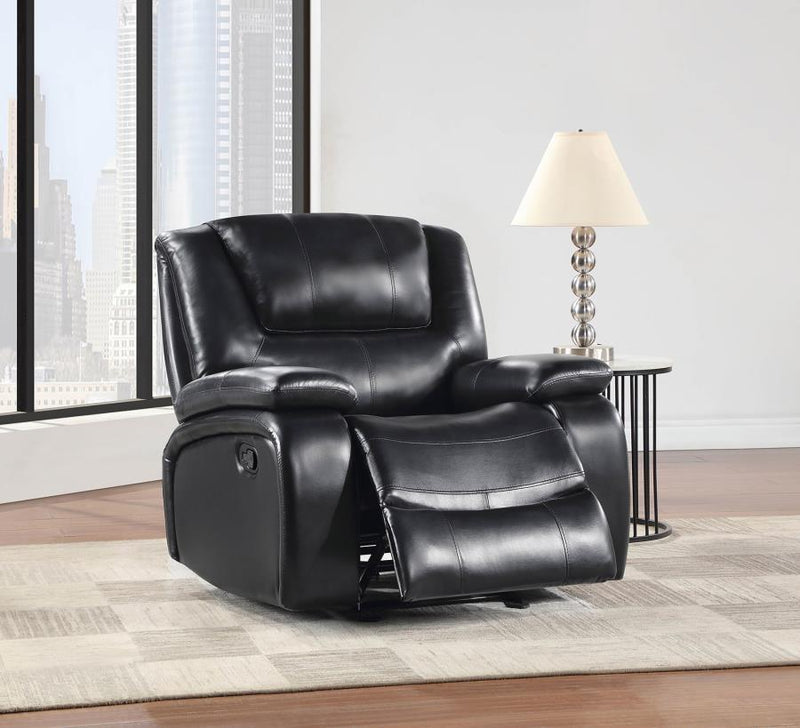 Camila - Upholstered Glider Recliner Chair - JaxCo Furniture