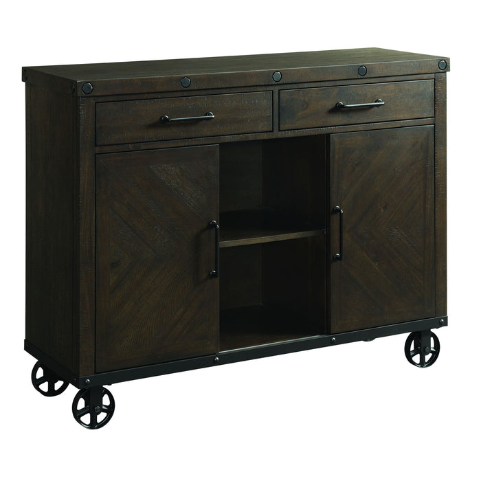 Colorado - Server - Dark Brown - JaxCo Furniture