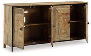 Camney - Brown / Black - Accent Cabinet - JaxCo Furniture
