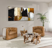 Groot - Coffee Table - Natural - JaxCo Furniture