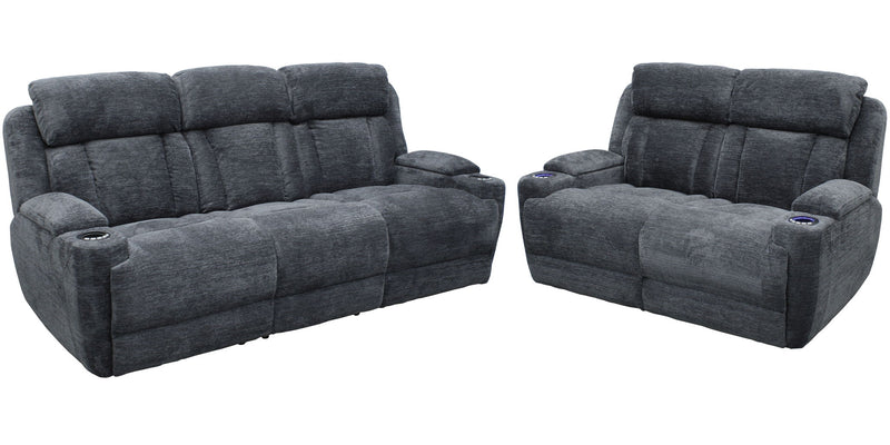 Dalton - Power Reclining Sofa Set - JaxCo Furniture