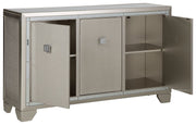 Chaseton - Champagne - Accent Cabinet - JaxCo Furniture