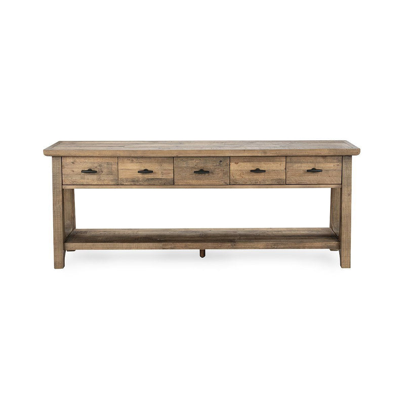 Talladega - Console Table - Natural - JaxCo Furniture