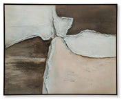 Junward - Brown / Tan / White - Wall Art - JaxCo Furniture