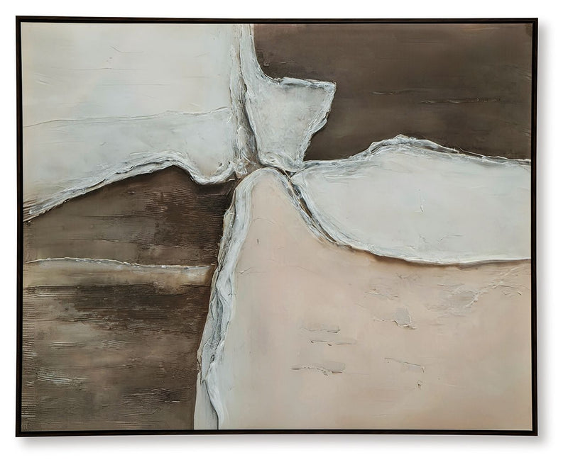 Junward - Brown / Tan / White - Wall Art - JaxCo Furniture