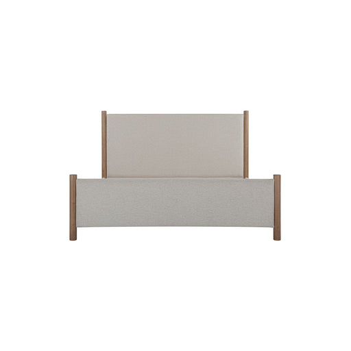 Warren - King Panel Bed - Beige - JaxCo Furniture