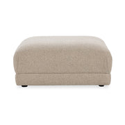Adalynne - Upholstered Square Ottoman - Buttermilk - JaxCo Furniture