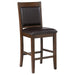 Dewey - Upholstered Counter Chair (Set of 2) - Walnut - JaxCo Furniture