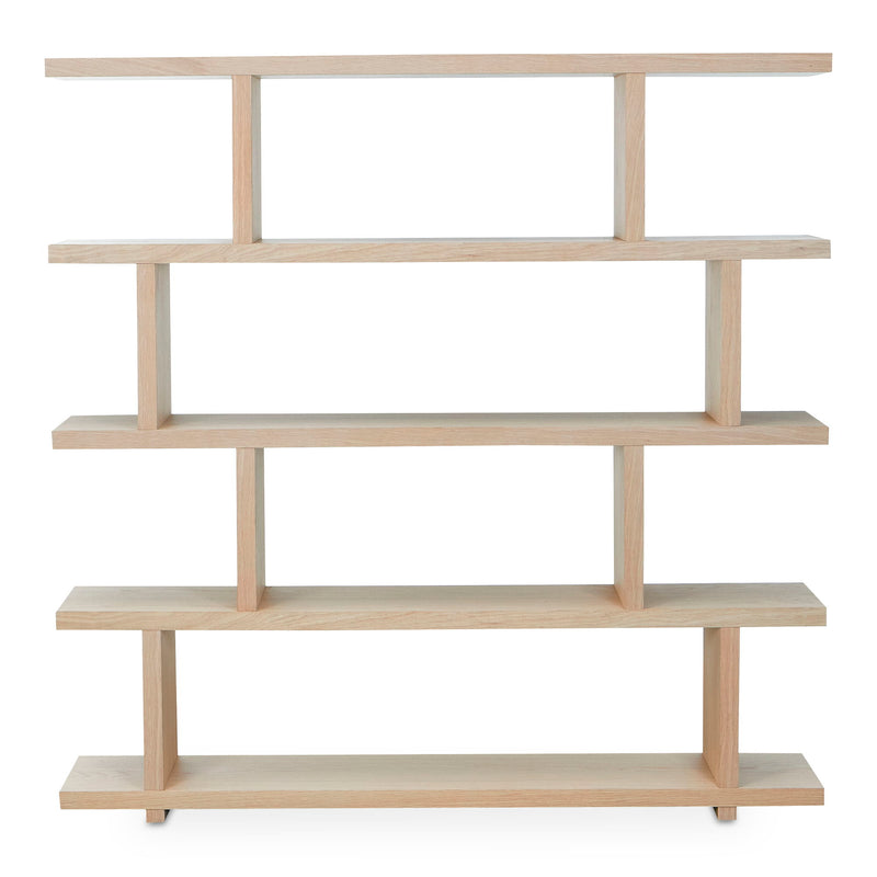 Miri - Large Shelf - White Wash Oak - JaxCo Furniture