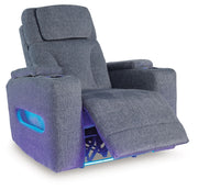 Studio Cave - Steel - Power Recliner - JaxCo Furniture