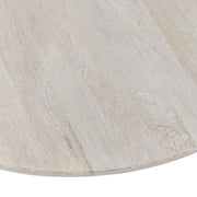 Hera - Mango Wood 60" Round Dining Table - JaxCo Furniture