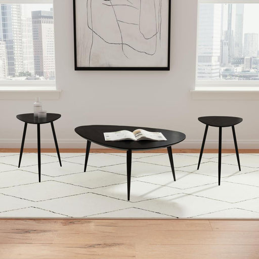 Odessa - Triangular Coffee And End Table Set - JaxCo Furniture