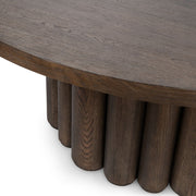 Tiber - Round Dining Table - JaxCo Furniture