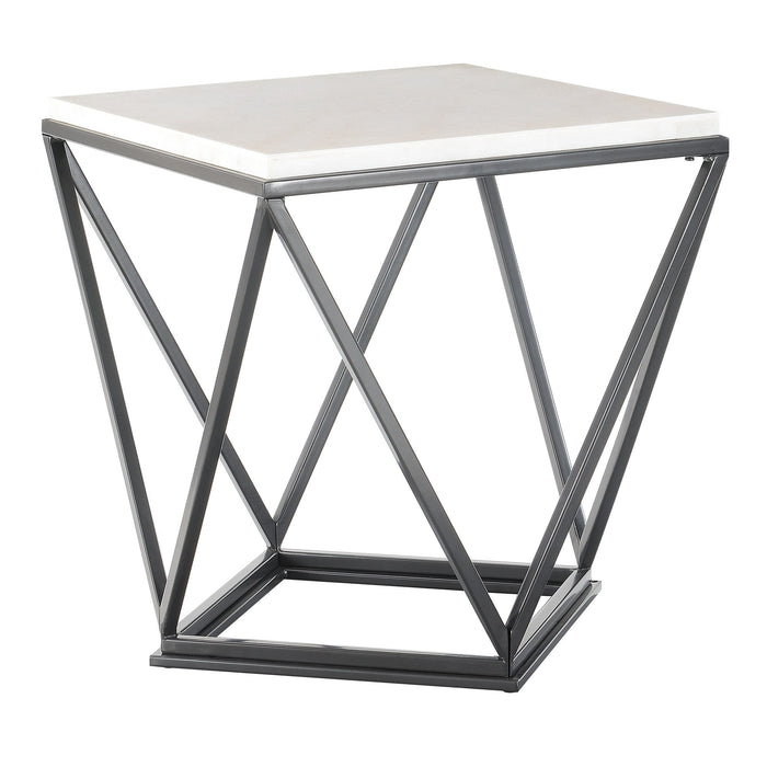 Riko - Square End Table - JaxCo Furniture