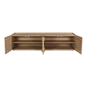 Plank - Media Cabinet - Natural - JaxCo Furniture