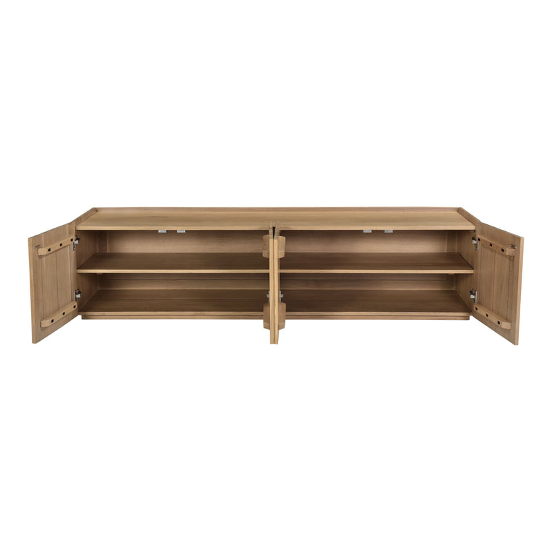 Plank - Media Cabinet - Natural - JaxCo Furniture