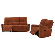 Navarro - Upholstered Reclining Sofa Set - JaxCo Furniture