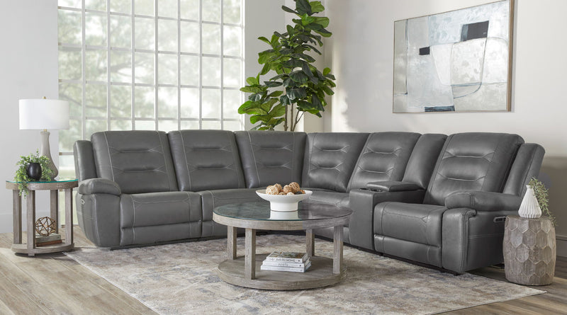 Caldwell - Modular Power Reclining Sectional - JaxCo Furniture