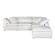 Terra - Livesmart Fabric Condo Dream Modular Sectional - Cream - JaxCo Furniture