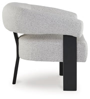 Dultish - Snow - Accent Chair - JaxCo Furniture