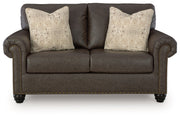 Roxmere - Umber - Loveseat - JaxCo Furniture