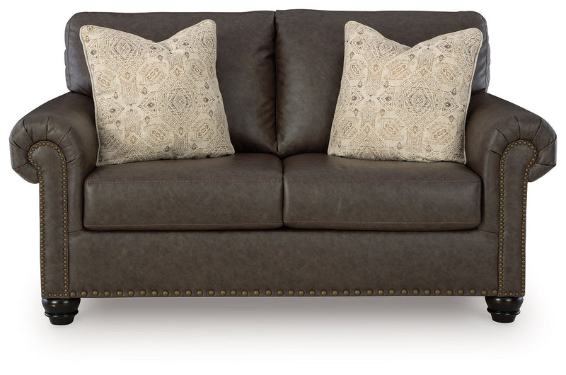 Roxmere - Umber - Loveseat - JaxCo Furniture