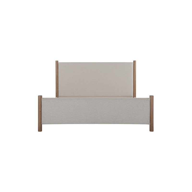 Warren - Queen Panel Bed - Beige - JaxCo Furniture