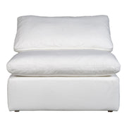 Terra - Livesmart Fabric Condo Slipper Chair - Cream - JaxCo Furniture