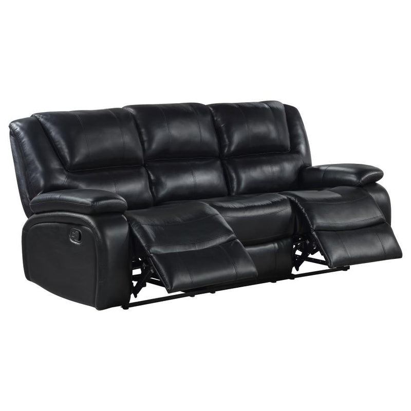 Camila - Upholstered Motion Reclining Sofa - JaxCo Furniture